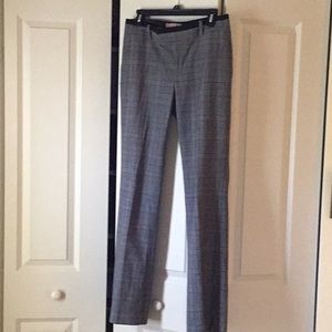 Black &gray plaid pant